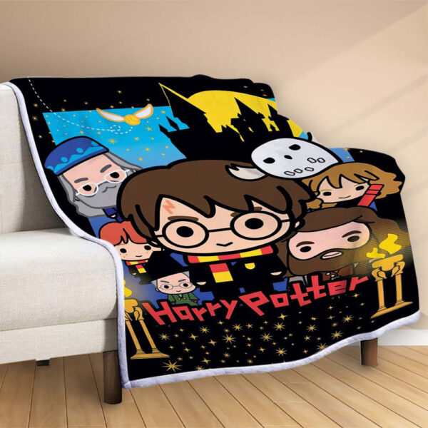 Plaid Harry Potter 11 Couverture Polaire Plaid Canapé – Image 2