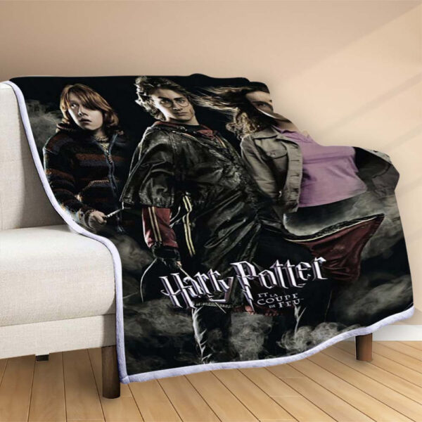 Plaid Harry Potter_1 Couverture Polaire Plaid Canapé – Image 2