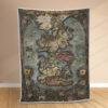 Plaid Carte de Westeros Game Of Thrones Couverture Polaire Plaid Canapé