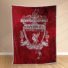 Plaid FC Liverpool 2 Couverture Polaire Plaid Canapé