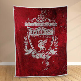 Plaid FC Liverpool 2 Couverture Polaire Plaid Canapé