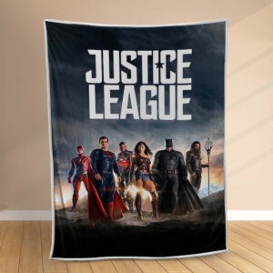 Plaid Justice League Fight Couverture Polaire Plaid Canapé