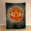 Plaid Manchester United MU FC 12 Couverture Polaire Plaid Canapé