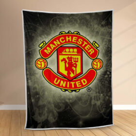 Plaid Manchester United MU FC 12 Couverture Polaire Plaid Canapé