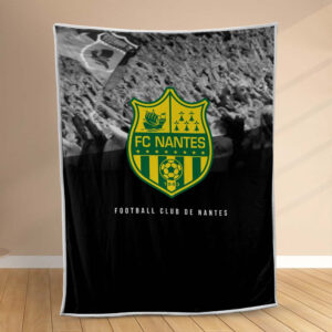 Plaid FC Nantes 7 Couverture Polaire Plaid Canapé