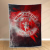 Plaid Manchester United MU FC 1 Couverture Polaire Plaid Canapé