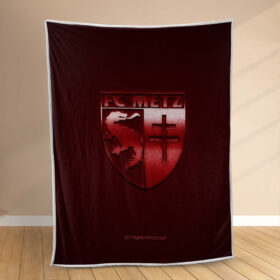 Plaid FC Metz 3 Couverture Polaire Plaid Canapé