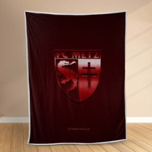 Plaid FC Metz 3 Couverture Polaire Plaid Canapé