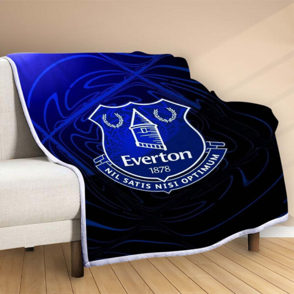 Plaid Everton FC 13 Couverture Polaire Plaid Canapé – Image 2