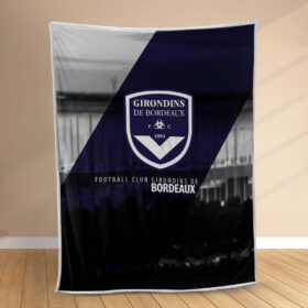 Plaid Girondins de Bordeaux 4 Couverture Polaire Plaid Canapé