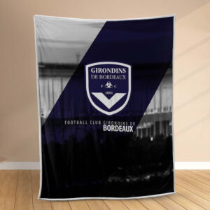 Plaid Girondins de Bordeaux 4 Couverture Polaire Plaid Canapé