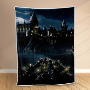 Plaid École Poudlard Harry Potter 5 Couverture Polaire Plaid Canapé
