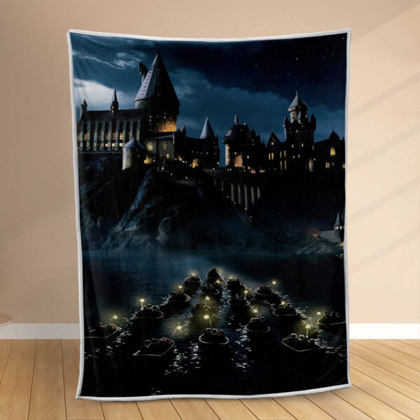Plaid École Poudlard Harry Potter 5 Couverture Polaire Plaid Canapé