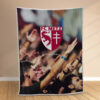 Plaid FC Metz 4 Couverture Polaire Plaid Canapé