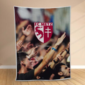 Plaid FC Metz 4 Couverture Polaire Plaid Canapé