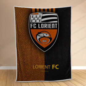 Plaid FC Lorient 3 Couverture Polaire Plaid Canapé