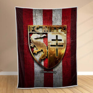 Plaid FC Metz 7 Couverture Polaire Plaid Canapé