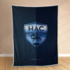 Plaid HAC Le Havre AC 1 Couverture Polaire Plaid Canapé