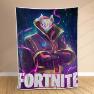Plaid Dérive Fortnite FN04 Couverture Polaire Plaid Canapé