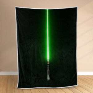 Plaid Sabre laser vert Couverture Polaire Plaid Canapé