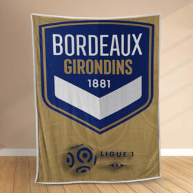 Plaid Girondins de Bordeaux 7 Couverture Polaire Plaid Canapé