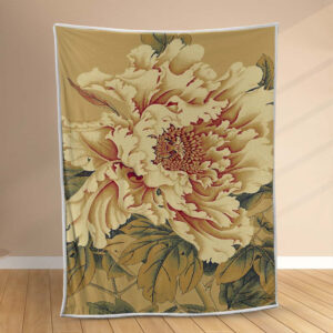 Plaid Floral Fleurs Couverture Polaire Plaid Canapé