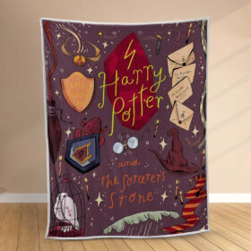 Plaid Harry Potter et Hibou Couverture Polaire Plaid Canapé