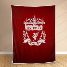 Plaid FC Liverpool 4 Couverture Polaire Plaid Canapé
