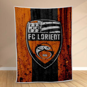 Plaid FC Lorient 1_1 Couverture Polaire Plaid Canapé