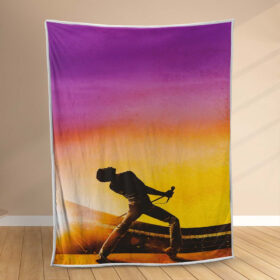 Plaid Freddie Mercury Bohemian Rhapsodie Couverture Polaire Plaid Canapé