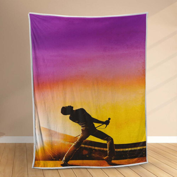 Plaid Freddie Mercury Bohemian Rhapsodie Couverture Polaire Plaid Canapé