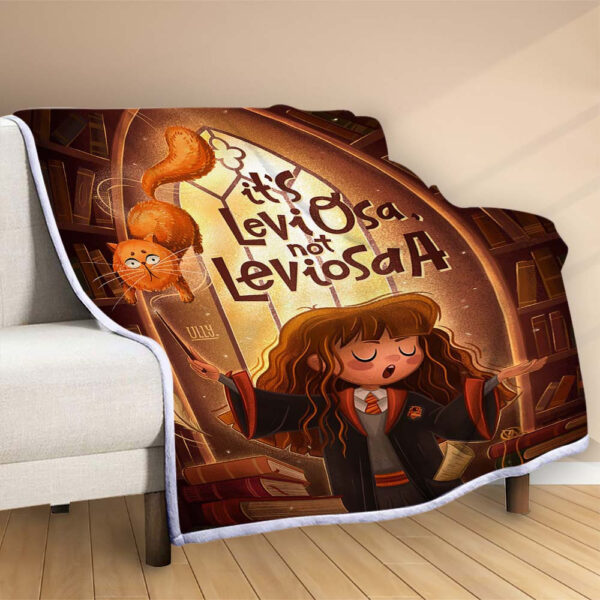 Plaid Hermione Granger Harry Potter Couverture Polaire Plaid Canapé – Image 2