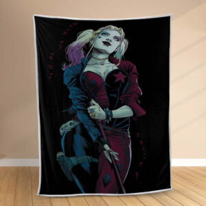 Plaid Harley Quinn DC 1001 Couverture Polaire Plaid Canapé