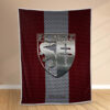 Plaid FC Metz 6 Couverture Polaire Plaid Canapé
