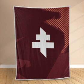 Plaid FC Metz 1 Couverture Polaire Plaid Canapé