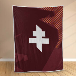 Plaid FC Metz 1 Couverture Polaire Plaid Canapé