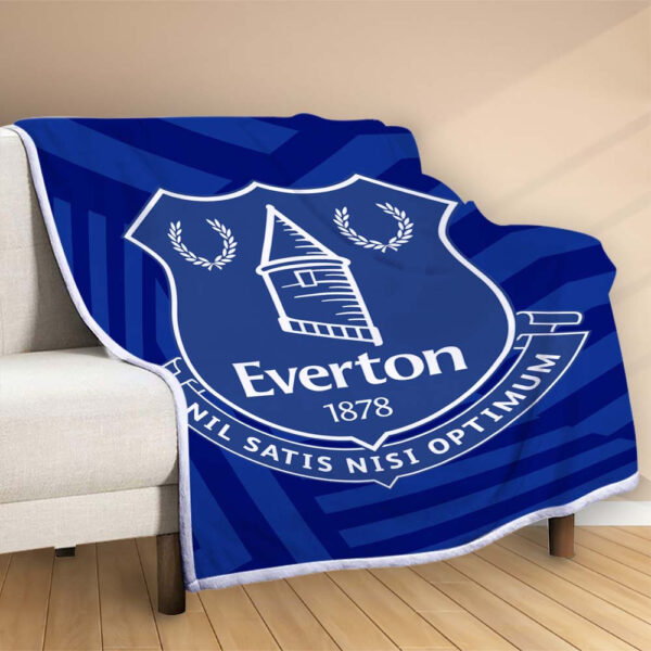 Plaid Everton FC 14 Couverture Polaire Plaid Canapé – Image 2