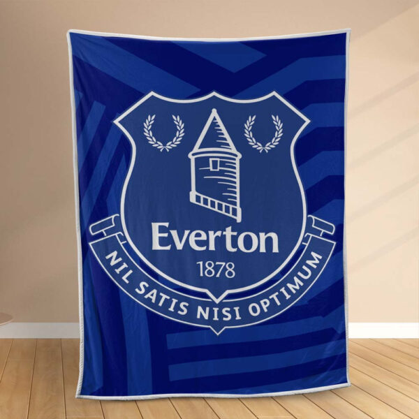 Plaid Everton FC 14 Couverture Polaire Plaid Canapé
