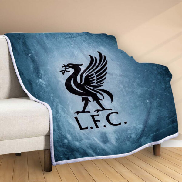 Plaid FC Liverpool 1 Couverture Polaire Plaid Canapé – Image 2