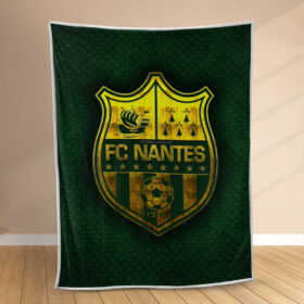 Plaid FC Nantes 11 Couverture Polaire Plaid Canapé