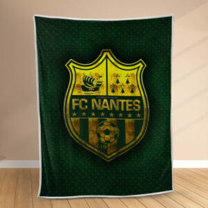 Plaid FC Nantes 11 Couverture Polaire Plaid Canapé
