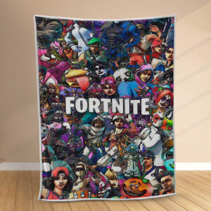Plaid Peinture Fortnite FN06 Couverture Polaire Plaid Canapé