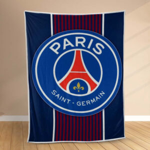 Plaid PSG FC Paris Saint Germain Football Club 10 Couverture Polaire Plaid Canapé