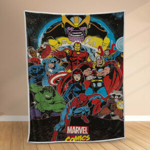 Plaid Marvel Comics 1001 Couverture Polaire Plaid Canapé