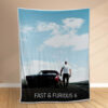 Plaid Fast And Furious 6 Couverture Polaire Plaid Canapé