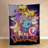 Plaid Personnages Pokémon Marvel Couverture Polaire Plaid Canapé