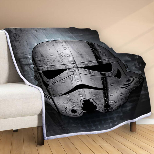 Plaid Stormtrooper Star Wars 1 Couverture Polaire Plaid Canapé – Image 2