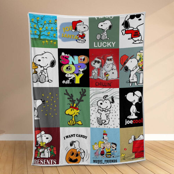 Plaid Snoopy 1003 Couverture Polaire Plaid Canapé