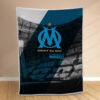 Plaid OM Olympique de Marseille 1 Couverture Polaire Plaid Canapé