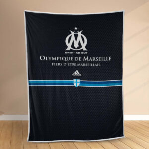 Plaid OM Olympique de Marseille 2 Couverture Polaire Plaid Canapé